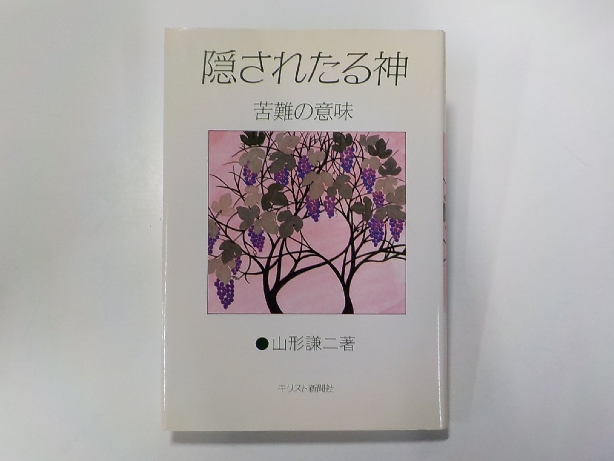 5V5148◆隠されたる神 苦難の意味 山形謙二 キリスト新聞社☆の画像1