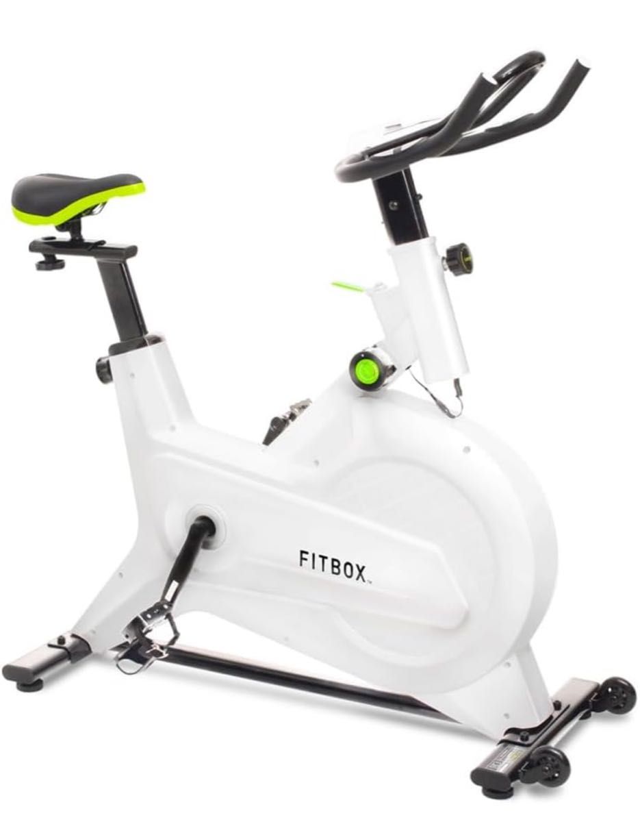 FITBOX 第3世代 フィットネスバイク エアロバイク スピンバイク 静音 ダイエット器具 組み立て簡単 トレーニング 