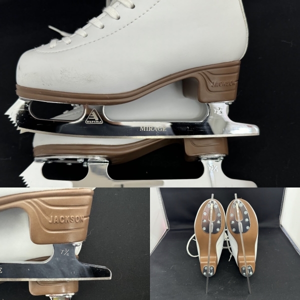  secondhand goods JACKSON Jackson MIRAGE Mirage skates 7 3/4 figure skating 