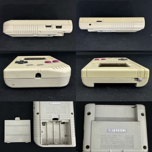 ジャンク品扱い Nintendo 任天堂 ニンテンドー 初代 GEME BOY ゲームボーイ DMG-01 3台 セット 本体 携帯 ゲーム機の画像10