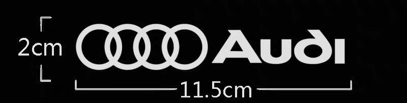 AUDI アウディ　高級ステッカー　エンブレム　高品質　防水_画像5