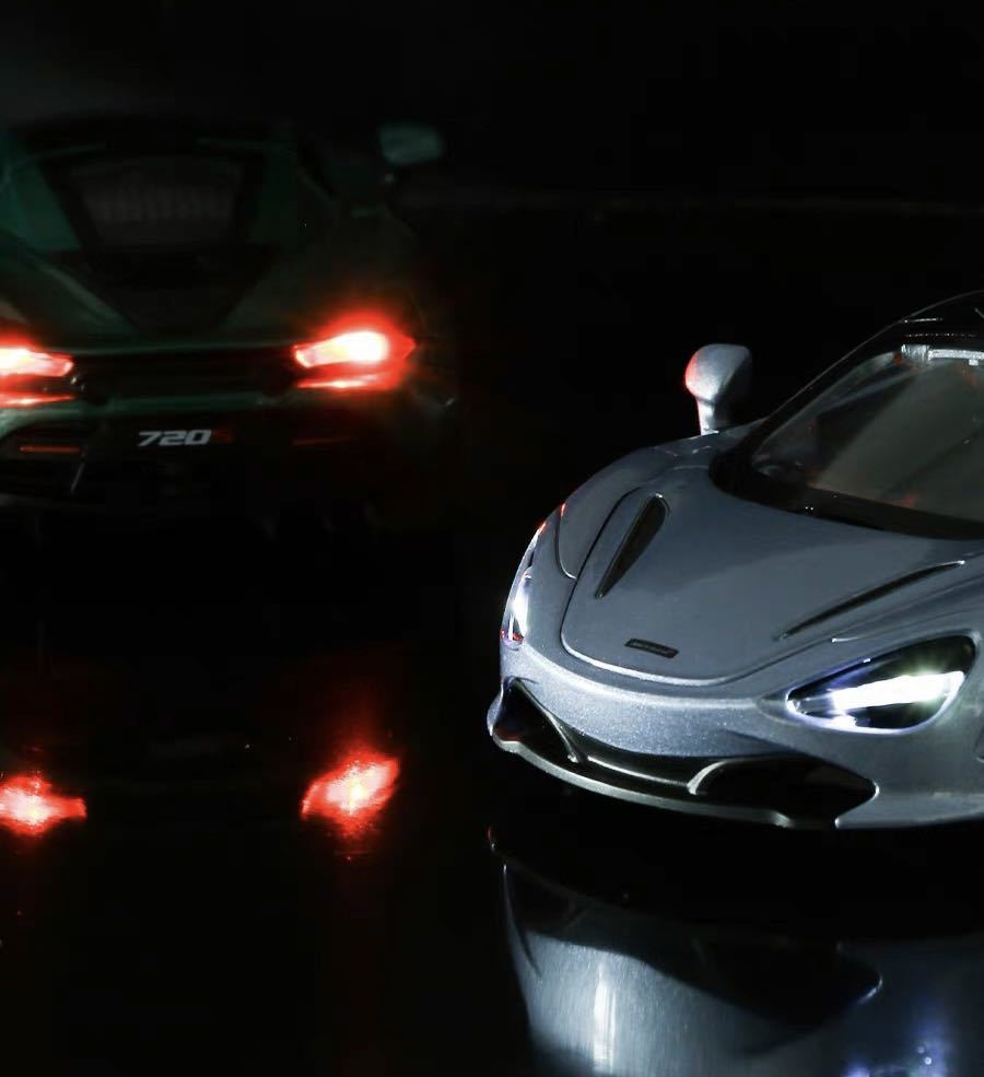 McLaren マクラーレン 720S リアル ミニカー 模型 電飾つきの画像3