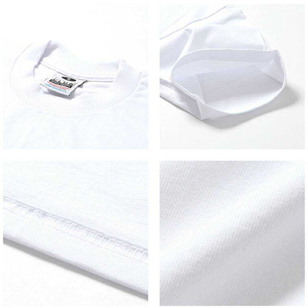 新品未使用 プロクラブ ヘビーウエイト 半袖 Tシャツ ホワイト 2枚セット 無地 厚手 XL 6.5oz PRO CLUBの画像7