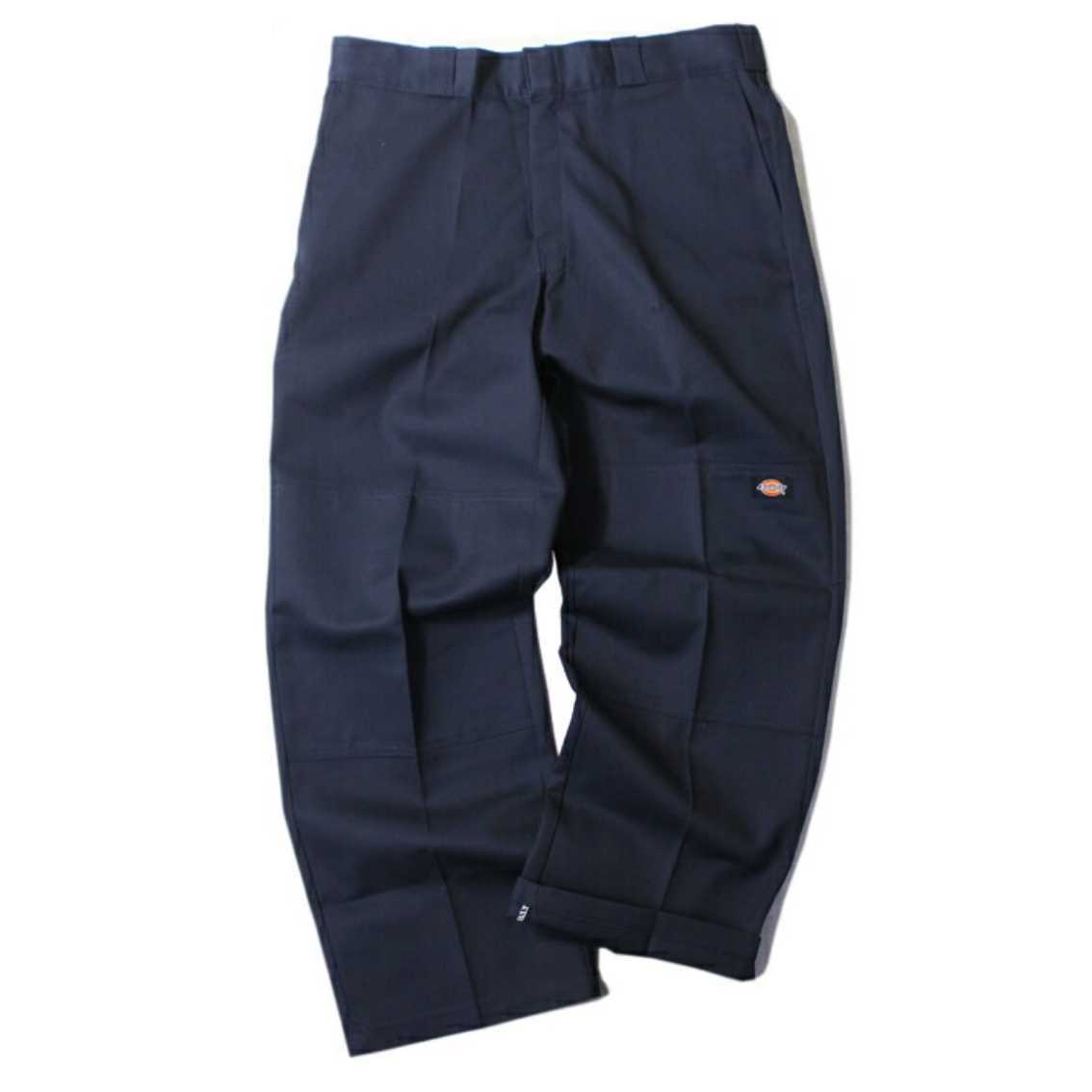 新品未使用 ディッキーズ USモデル ダブルニー ワークパンツ ダークネイビー チノパン Dickies 85283 DN W36×L30