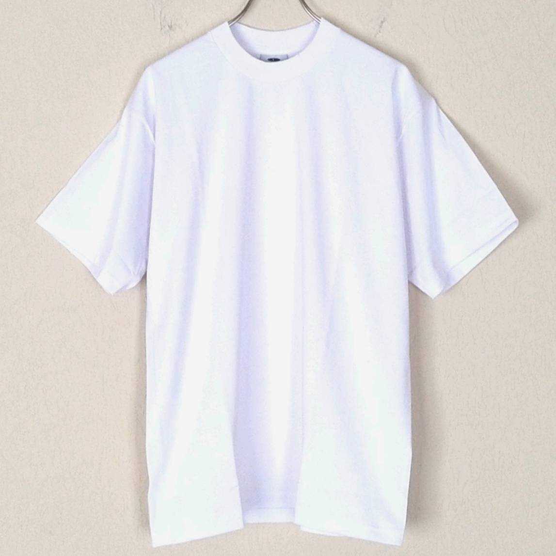 新品未使用 プロクラブ ヘビーウエイト 半袖 Tシャツ ホワイト 2枚セット 無地 厚手 XL 6.5oz PRO CLUBの画像6