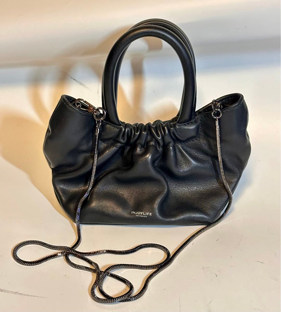 【新品】 INJOYLIFE キュートなミニハンドバッグ 2WAY 【新品】 INJOYLIFE キュートなミニハンドバッグ 2WAY