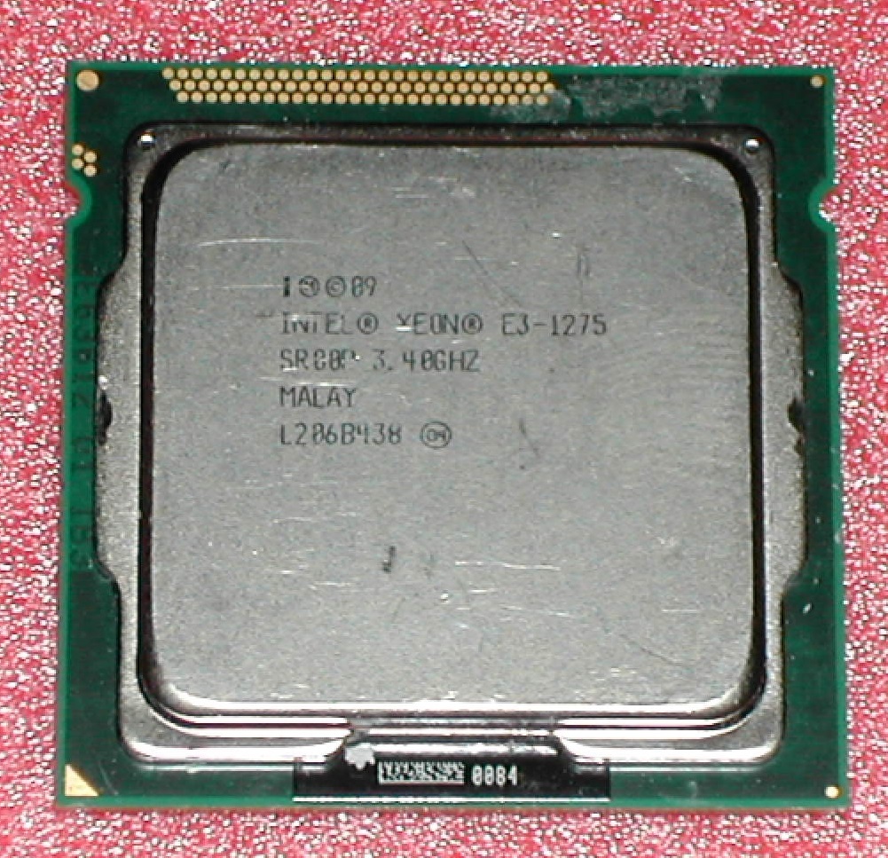 ジャンクCPU　XEON E3 1275　LGA1155