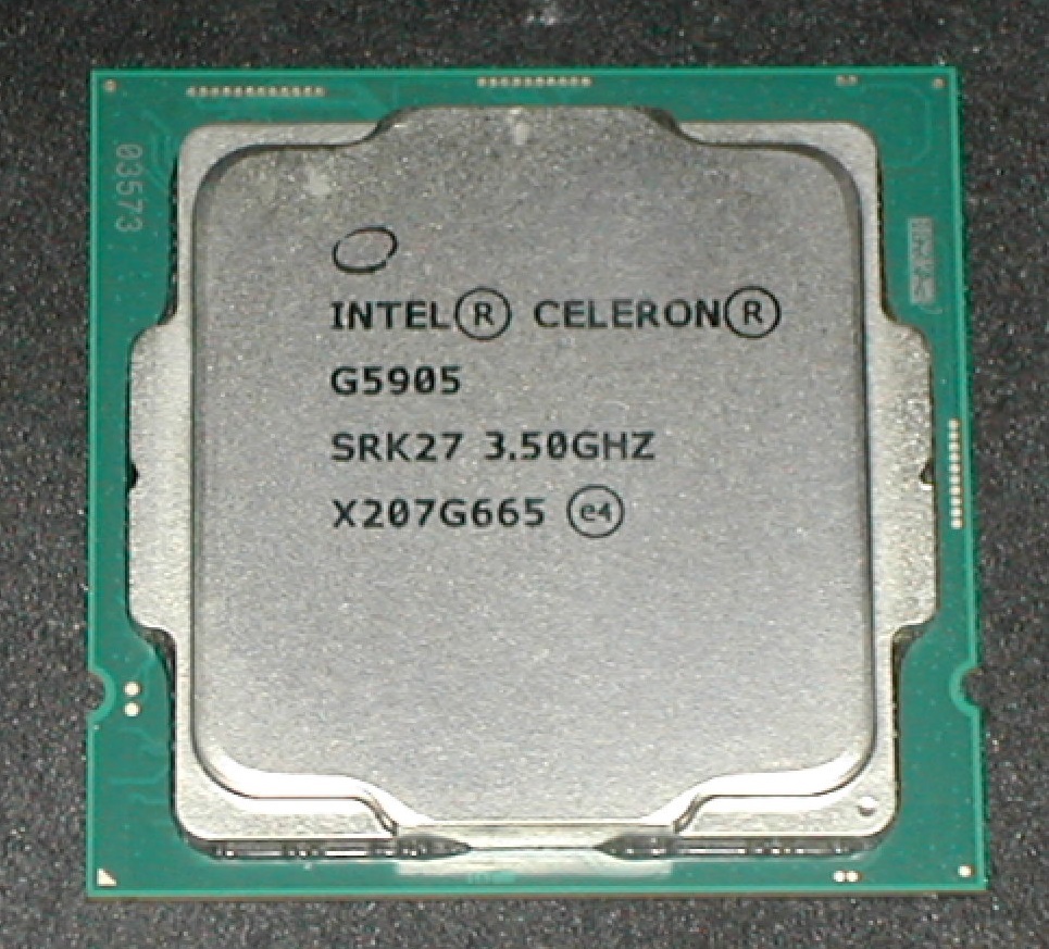 Celeron　G5905 LGA1200_画像1