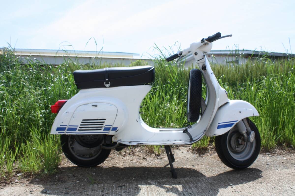 純正 塗装 ET3 風 ベスパ 50S 4速 実働 ■ VESPA 50S ビンテージ スモール 50 100 125 ET3 プリマベーラ 2スト 鉄 スクーター 旧車 絶版車 _画像5