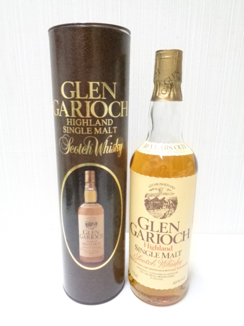 【未開栓】 GLEN GARIOCH グレンギリー 10年 750ml 箱入りの画像1