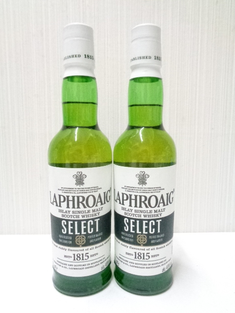 【未開栓】 LAPHROAIG ラフロイグ セレクト ハーフボトル 350ml おまとめ2本_画像1