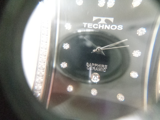 TECHNOS Tecnos T9557( сапфир керамика ),T9280( сапфир tang stain ) наручные часы кварц . суммировать 2 пункт 