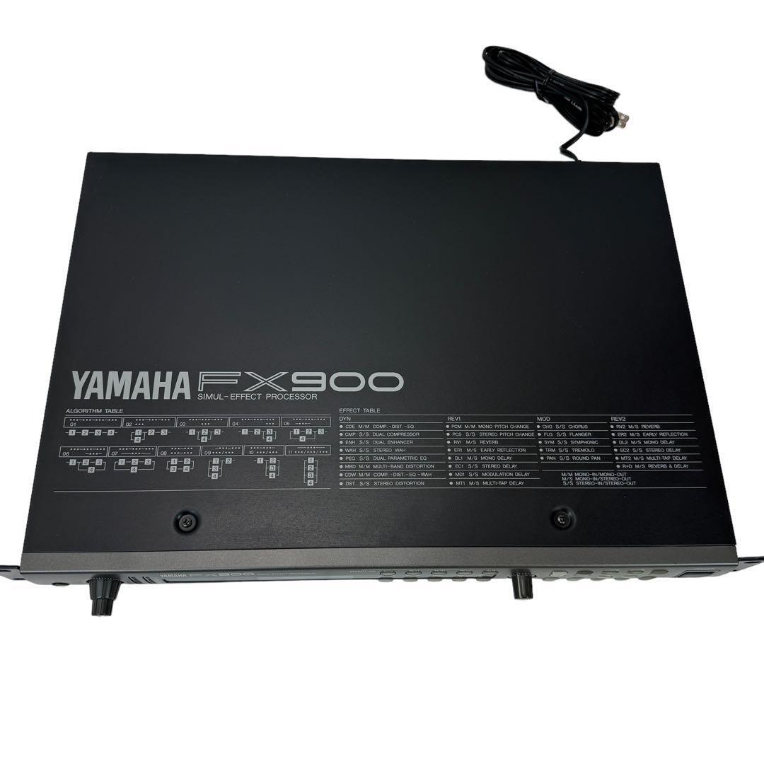 YAMAHA Yamaha rhinoceros maru * effect * processor PX900 manual attaching 