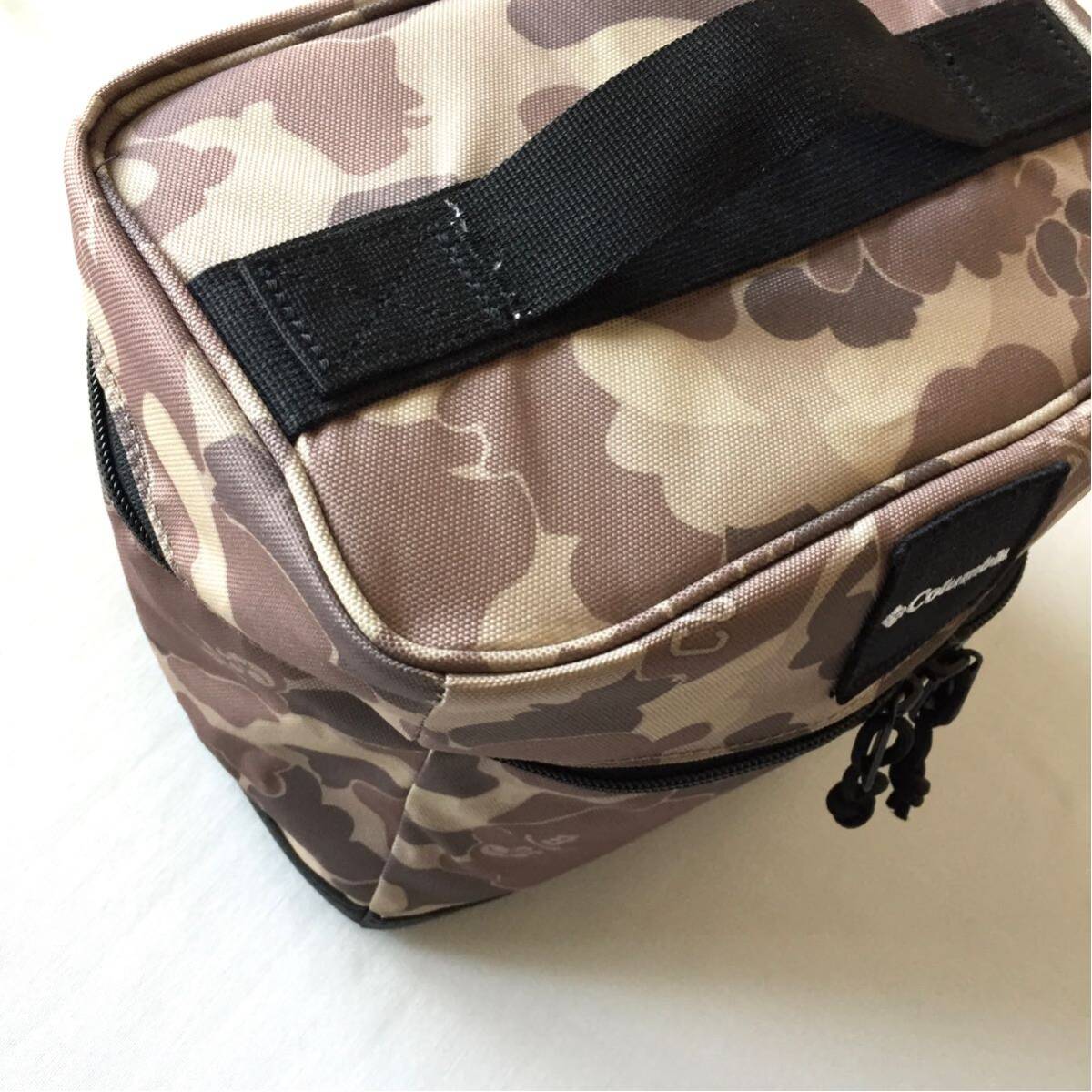未使用 Columbia Camouflage Box type bag コロンビア カモフラージュ ボックスタイプ バッグ 米国 アメリカ オレゴン アウトドアブランド_画像5