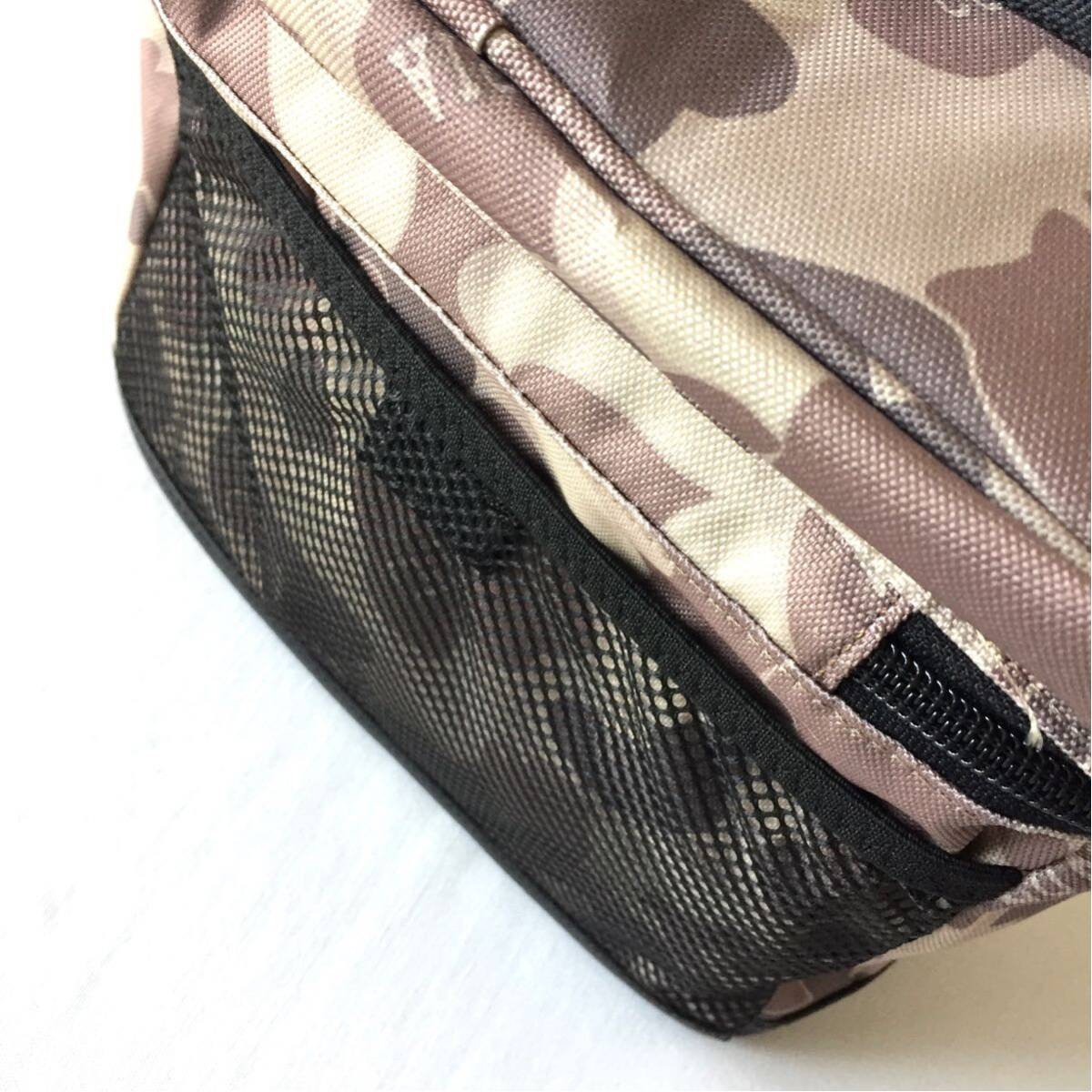 未使用 Columbia Camouflage Box type bag コロンビア カモフラージュ ボックスタイプ バッグ 米国 アメリカ オレゴン アウトドアブランド_画像4