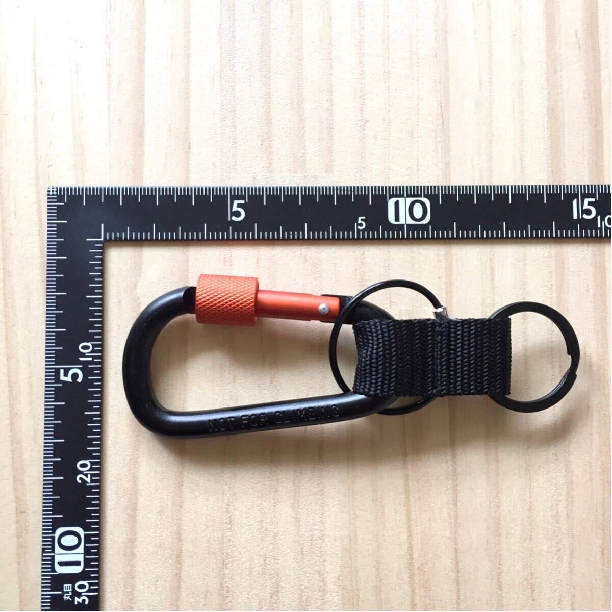 未使用 BEAMS Wirering Carabiner Keyholder ビームス ワイヤーリング カラビナキーホルダー 日本製 JAPAN MADE EDC OUTDOOR CAMP FISHINGの画像7