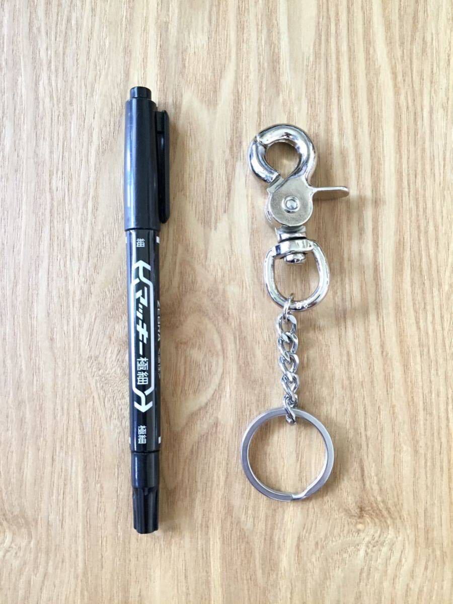 新品同様 BEAMS Silver Key Chain ビームス シルバー キーチェーン キーホルダー 喜平 EDC ACCESSORIES エブリデイキャリー アクセサリー_画像7