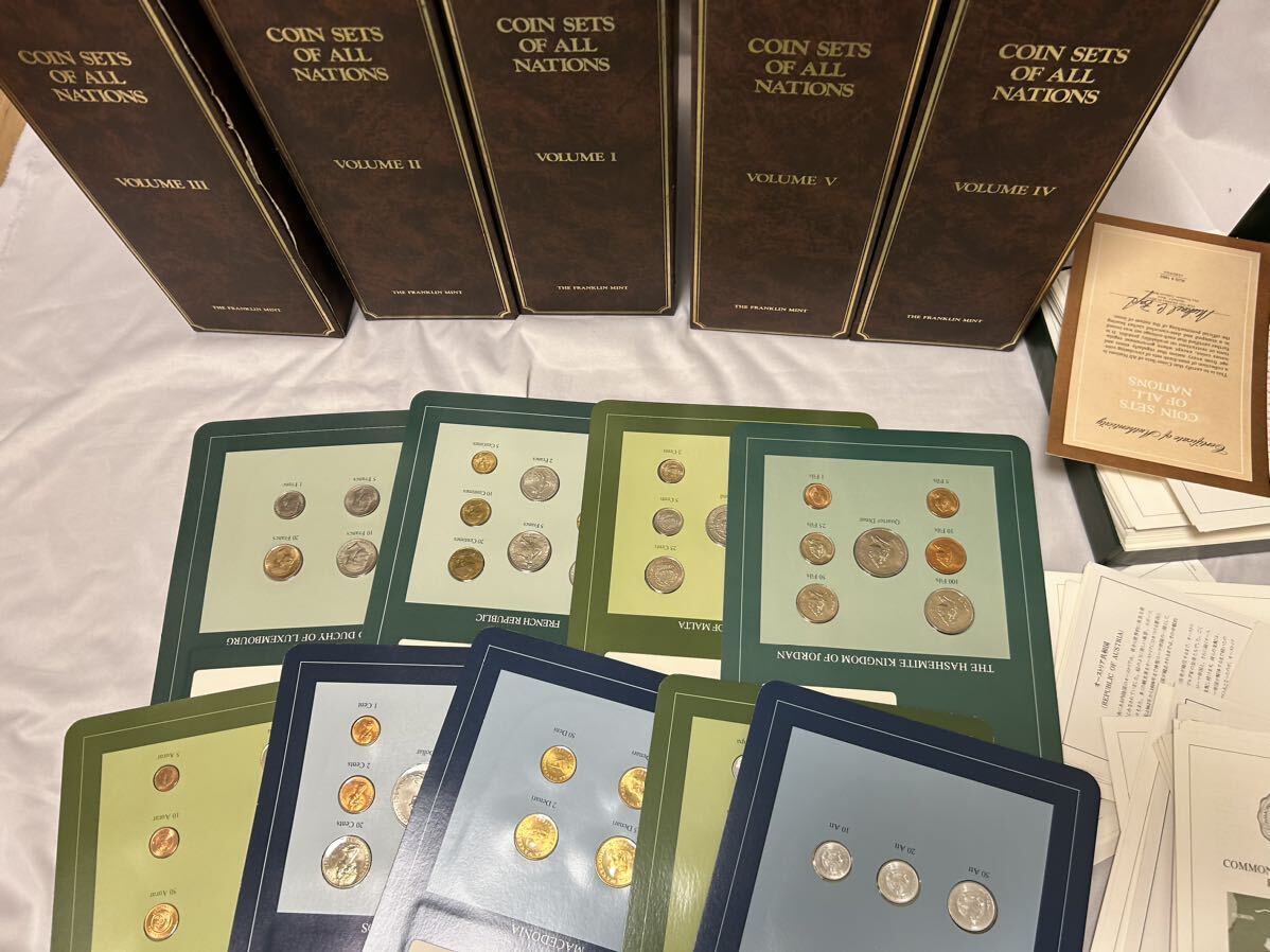世界の国々のコインセット COIN SETS OF ALL NATIONS 外国硬貨切手 中国 台灣 約160枚の画像7