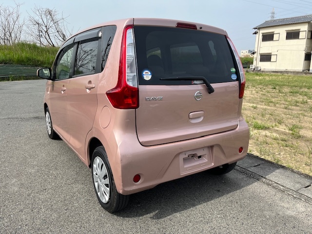 走行距離浅い☆H26年式 デイズ 車検R７年３月まで 修復歴なし ワンオーナーでした 禁煙車 ETC TVナビ お急ぎの方必見即日納車対応の画像4