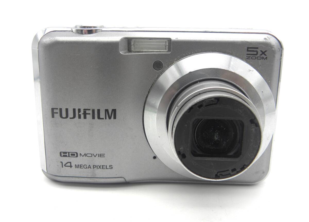 FUJIFILM 富士フイルム FinePix AX600 コンパクトデジタルカメラ 通電動作確認OK ※レンズ周り部品取れ ■6724の画像1
