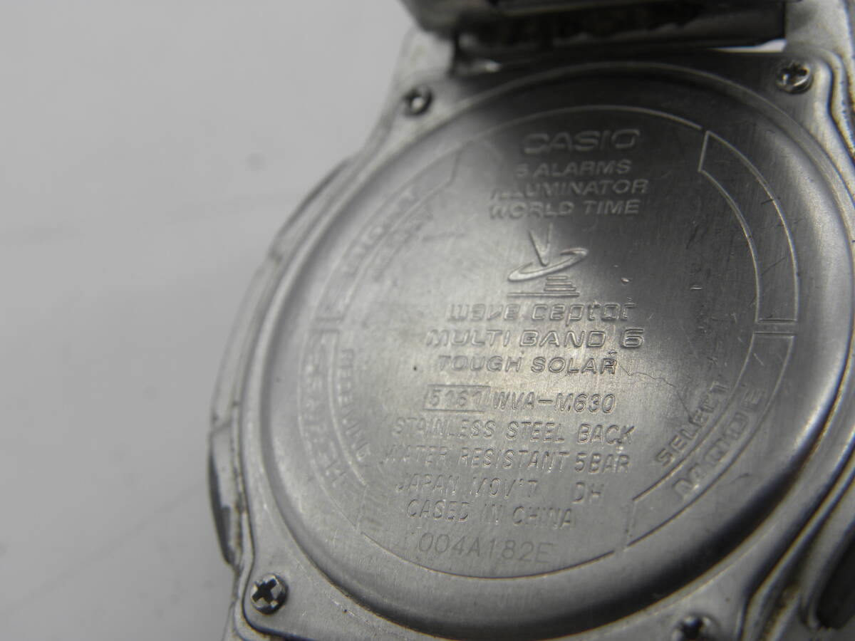 CASIO カシオ ウェーブセプター 腕時計 WVA-M630　稼働品　■6736_画像8