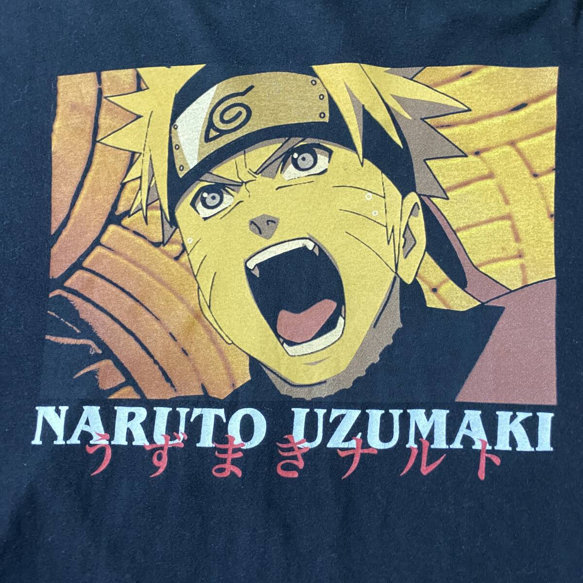 アメリカ古着　NARUTO　ナルト　疾風伝　半袖　Tシャツ　メキシコ製　XLサイズ　コットン　アニメ　【I100】_画像7