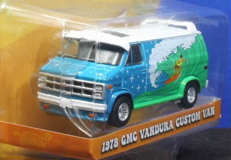 1/64 グリーンライト 1978 GMC Vandura バンデューラ カスタムバン Vannin - Surf Decorationの画像2