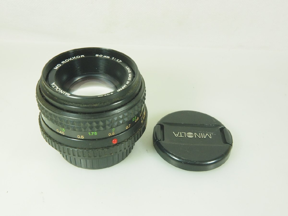 B999-2☆良品★ミノルタ MD ROKKOR 50mm F1.7の画像1