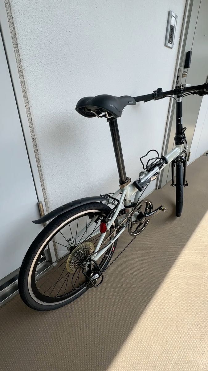 DAHON SPEED FALCO 8速クロモリ折り畳み小径車 輪行袋付 ブレーキ、タイヤ、ペダル等カスタム 