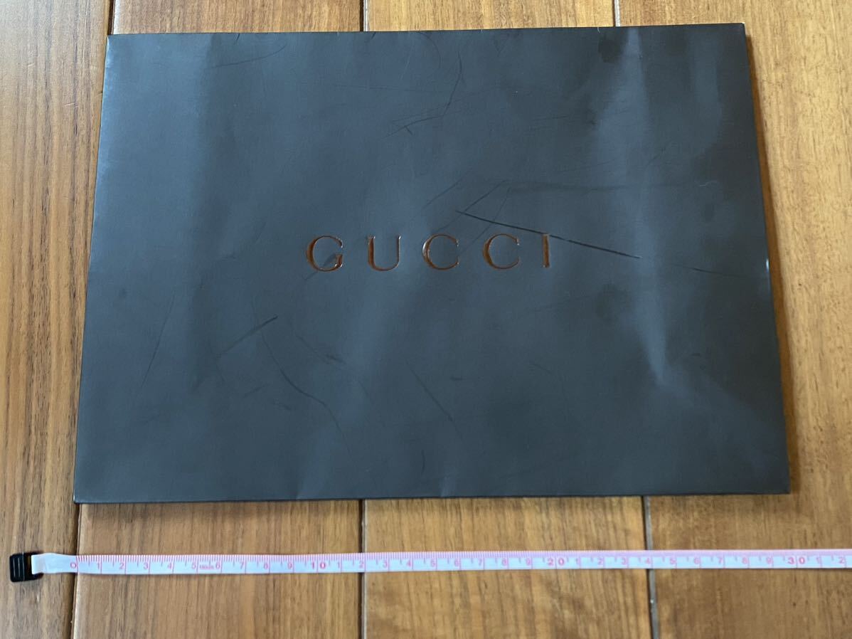 送料無料 GUCCI グッチ 紙袋 ショッパー 17枚セット ゴミ箱 荷物入れ など リメイク にも！ブランド紙袋_画像6