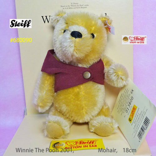 7820円 ☆即納!中古美品、Steiff #680090 くまのプーさん 75 7820円 ☆即納!中古美品、Steiff #680090 くまのプーさん 75