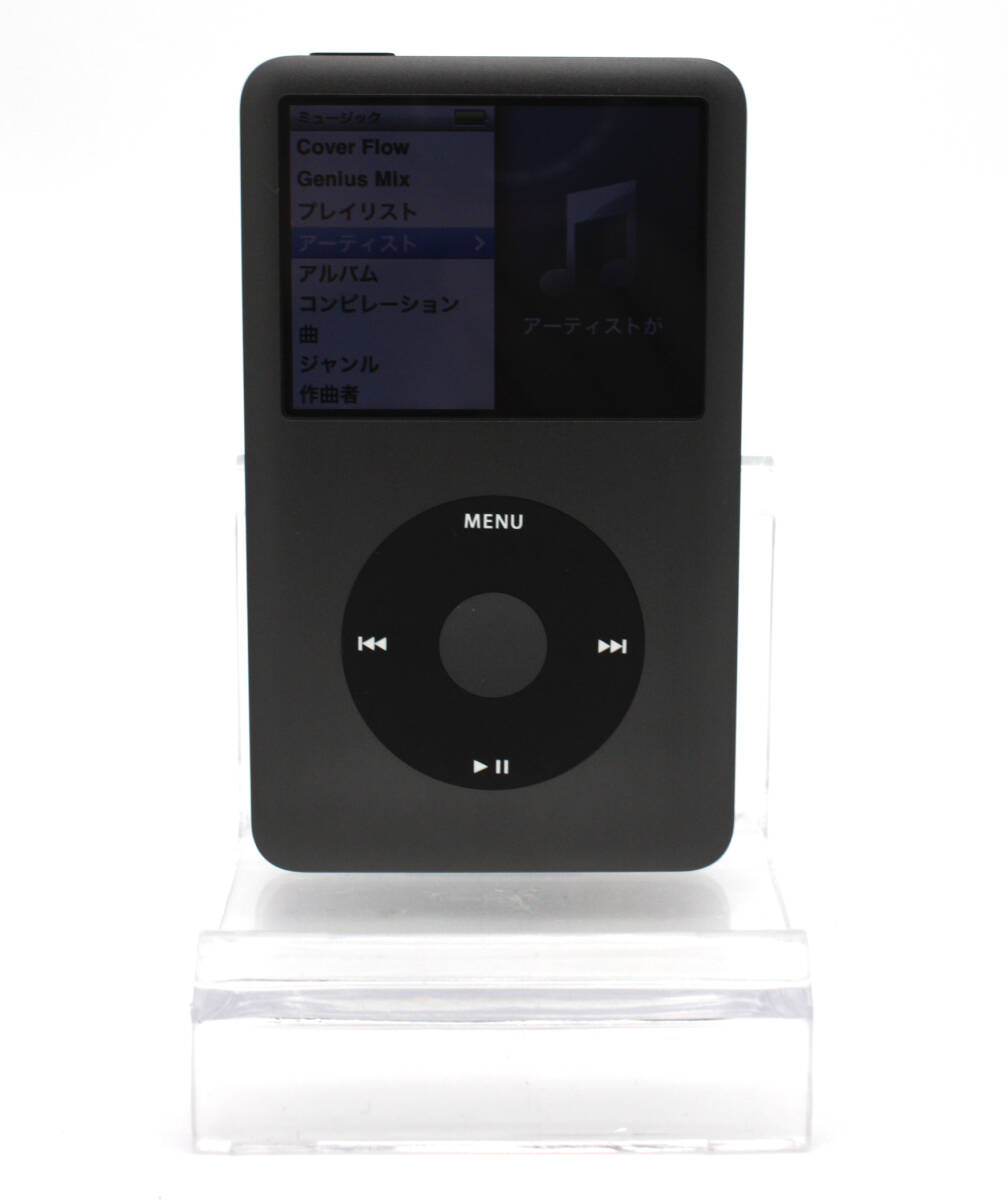 ◇美品 使用少 APPLE アップル A1238 IPOD CLASSIC アイポッド クラシック 160GB の画像2