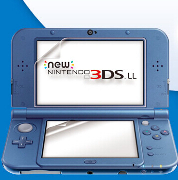 Nintendo New 3DS LL/New 3DS 任天堂 ニンテンドーNew 3DS LL用液晶画面保護シール/保護シート/保護フィルムの画像1