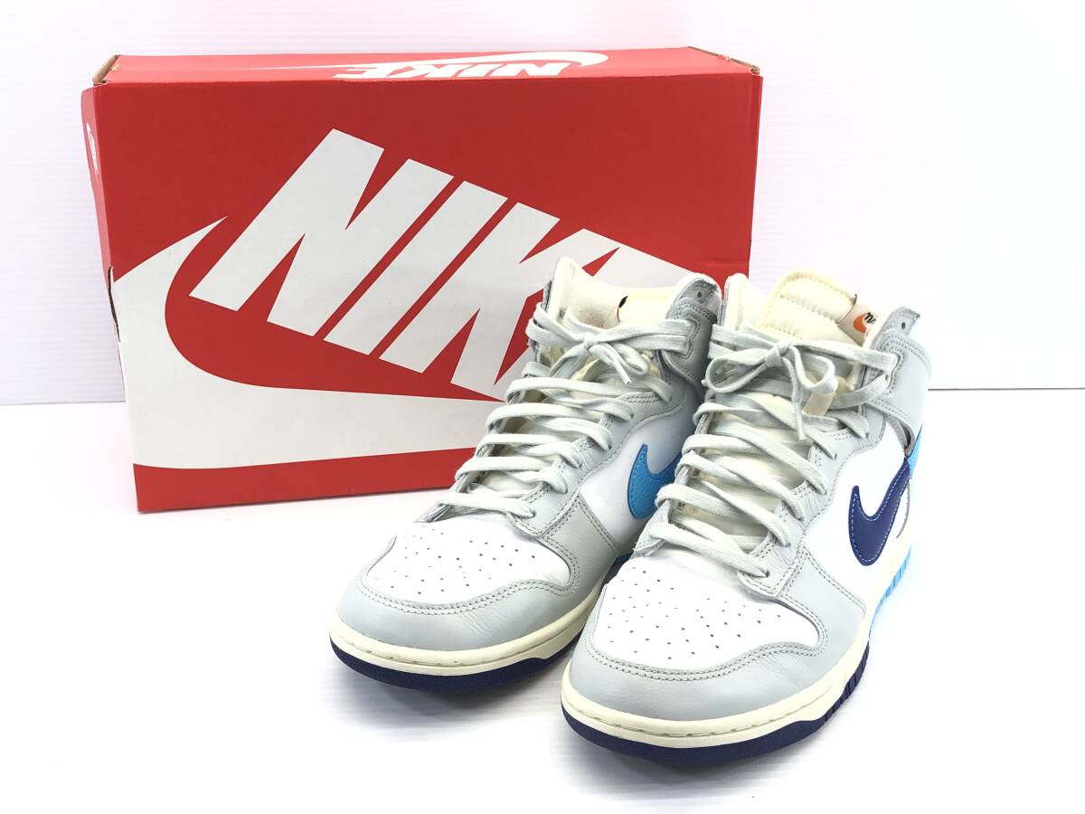 ■NIKEナイキ DUNK HI RETRO SE ダンク ハイ レトロ SE DZ2535-100 28.5㎝ USED■_画像1