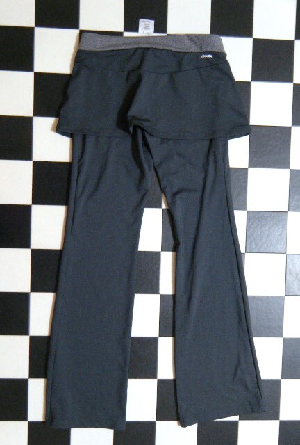 アディダス スカート付き パンツ S グレー れ4600の画像2