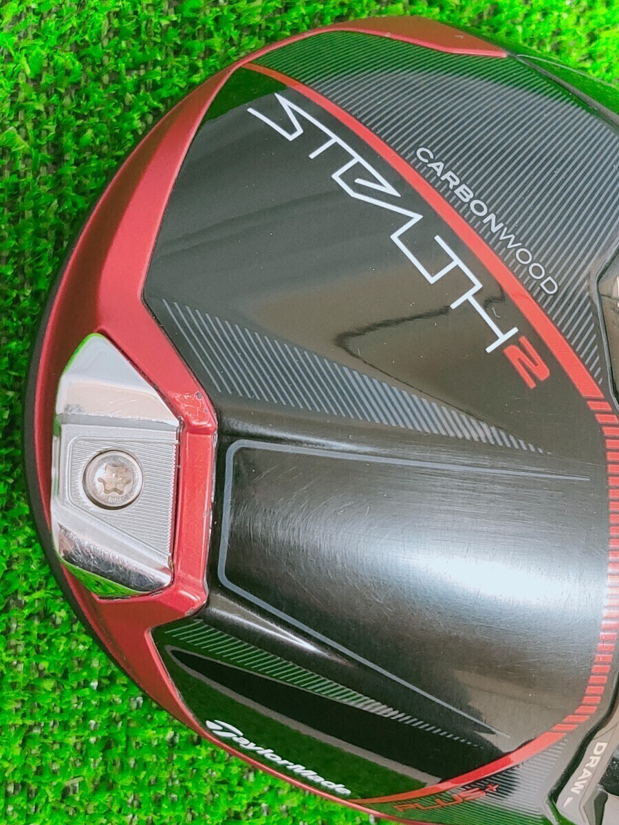 【送料無料】TaylorMade テーラーメイド STEALTH2 PLUS+ ステルス2プラス 9.0° 9.0度 ドライバーヘッド単品。ヘッドカバー付き（DH546）_画像5