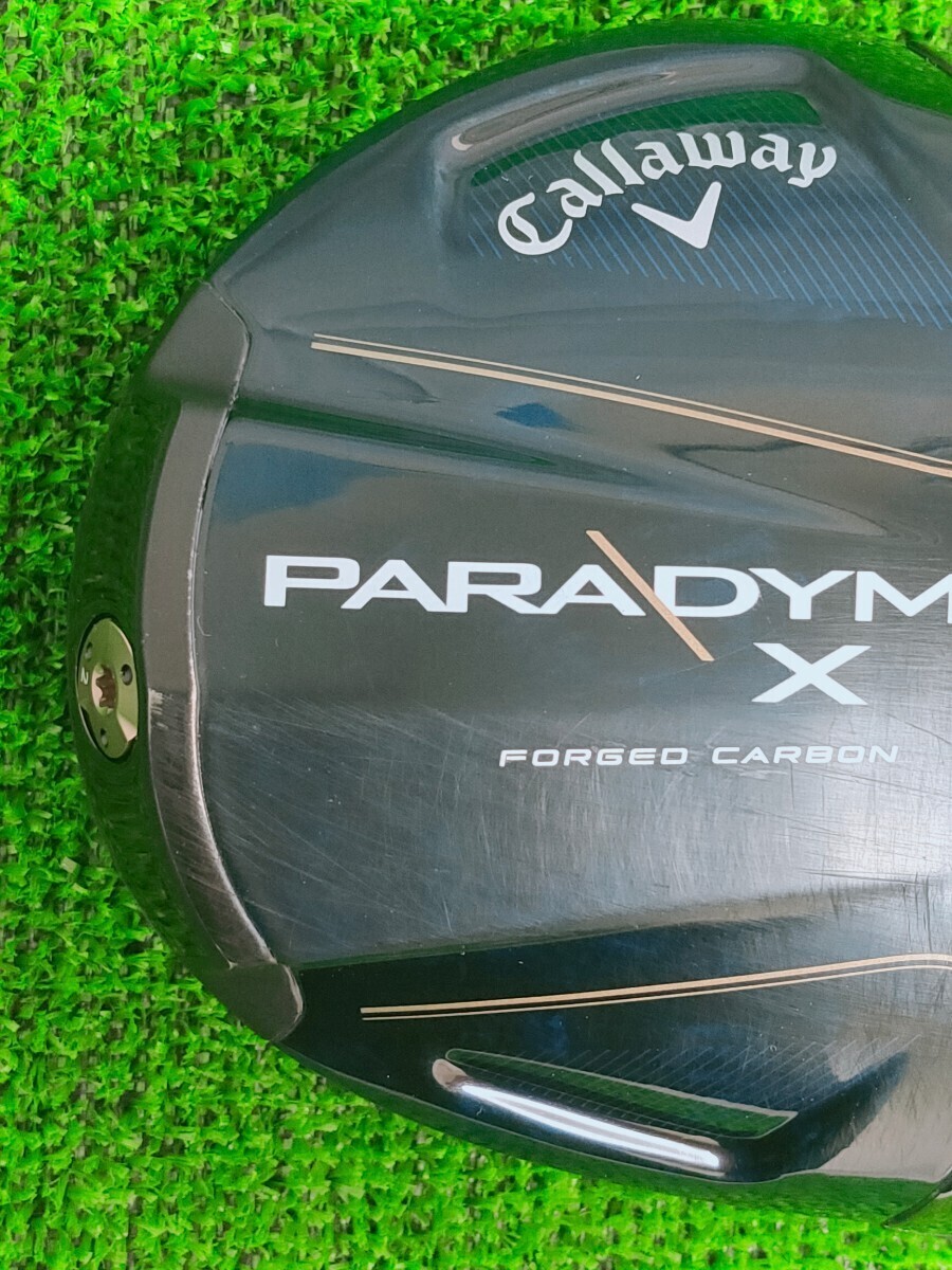 【送料無料】Callaway キャロウェイ PARADYM X パラダイムX 9.0° 9.0度 ドライバーヘッド単品。ヘッドカバー付（DH553）の画像5