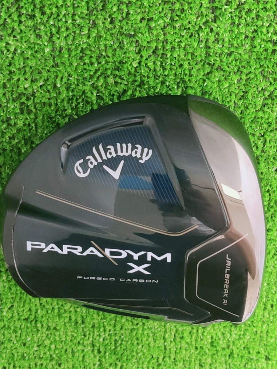 【送料無料】Callaway キャロウェイ PARADYM X パラダイムX 9.0° 9.0度 ドライバーヘッド単品。ヘッドカバー付（DH553）の画像3