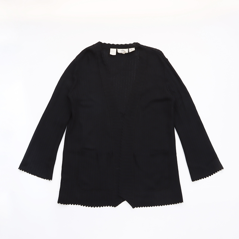  Fendi FENDI cardigan Size 42 simple black 