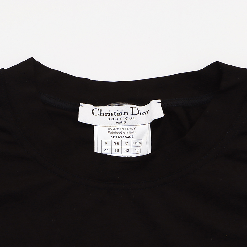 クリスチャンディオール Christian Dior タンクトップ ロゴ ブラック_画像4
