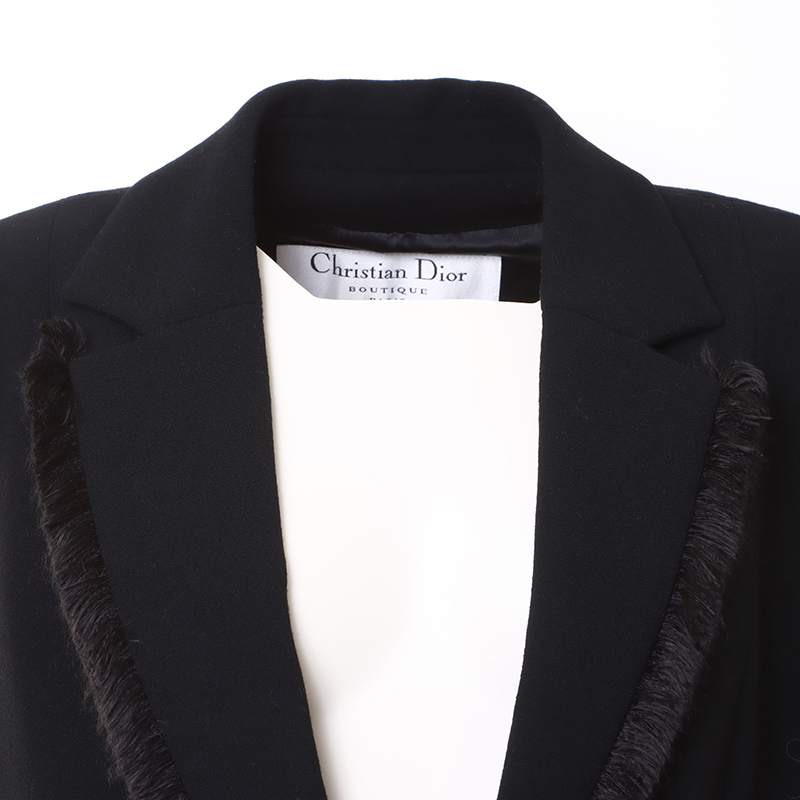 【先着50名限定クーポン配布中!!】 クリスチャンディオール Christian Dior セットアップ CDロゴ スーツ ブラック_画像6