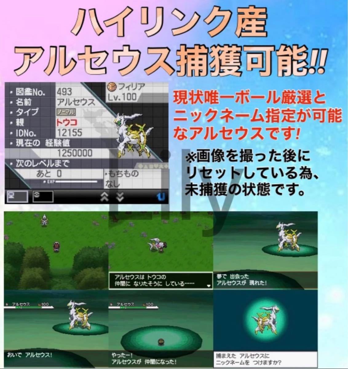 【ポケモン】ホワイト 配信 6vメタモン付き 道具完備 ポケットモンスター