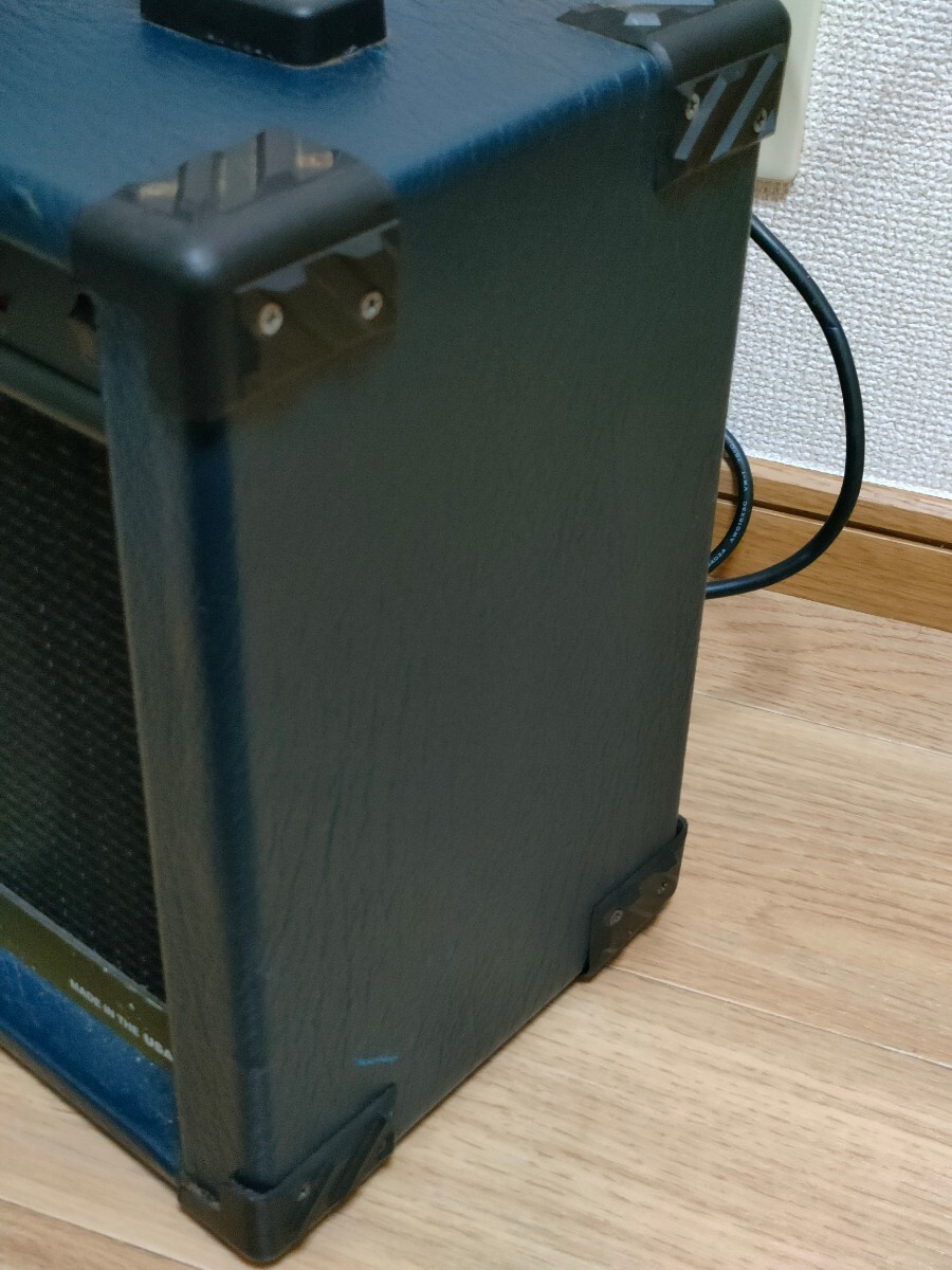 Rare USA Made DOD Bass 40W Blue Tolex Combo Amp レア USA製 UTAH州 90年代 DOD ベース コンボアンプ 250 エフェクター のメーカー_画像3