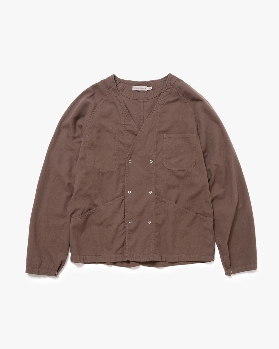 24SS新品★nonnative × UNDERCOVER【ノンネイティブ × アンダーカバー】MONK JACKET XXL BROWN★別注 ジャケット カーディガン パンツ_同型同色（イメージ画像）