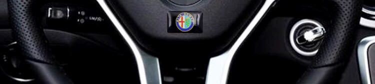 アルファロメオ ミニステッカー カラーロゴタイプ Alfa Romeo_画像4