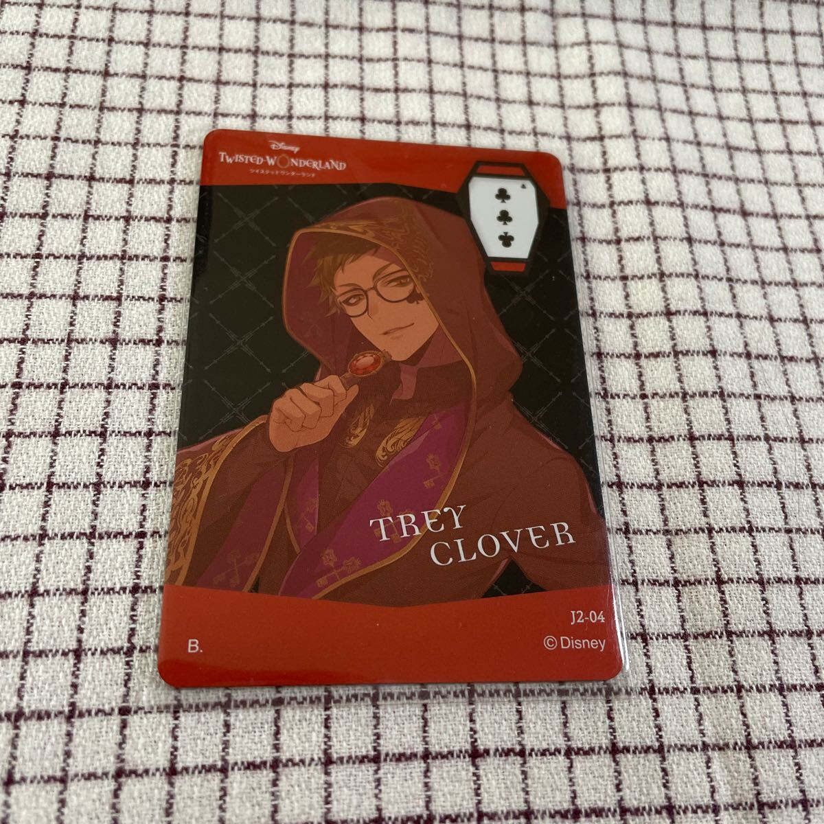 ツイステッド ワンダーランド　カード TREY CLOVER トレイクローバー_画像2