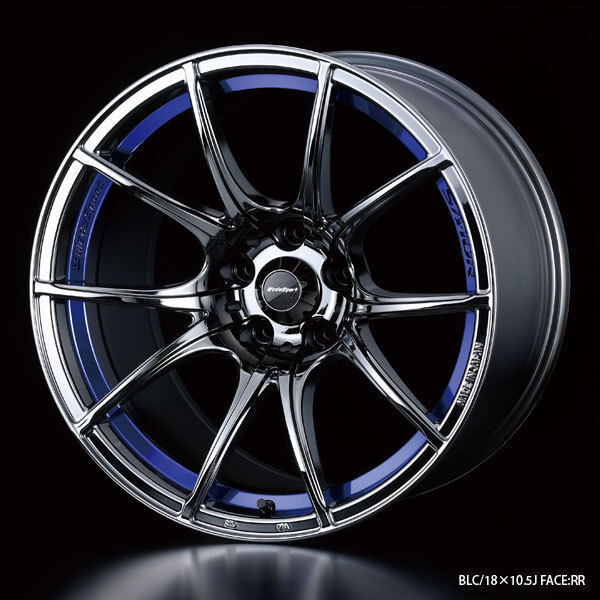 1本の価格です) Weds Sport ウェッズスポーツ ホイール (SA-10R) (ZBB) 18×10.5J +25 5H/114.3 (72644)_画像2