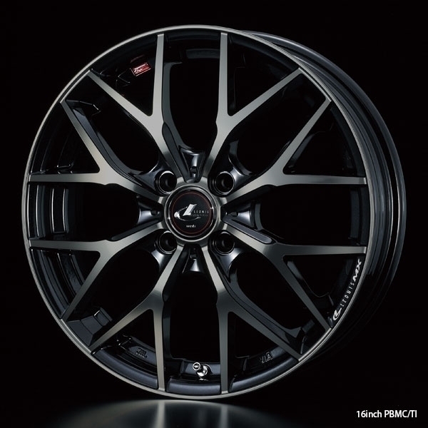 1本の価格です) Weds ウェッズ ホイール レオニス MX (LEONIS MX) (PBMC/TI) 17×7.0J +42 5H/114.3 (37420)_画像8