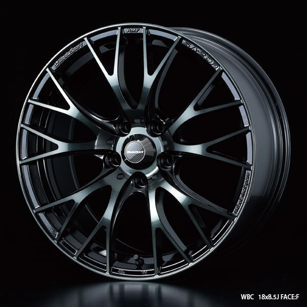 1本の価格です) Weds Sport ウェッズスポーツ ホイール (SA-20R) (METAL-BLACK/F) 19×9.5J +38 5H/114.3 (72787)_画像6