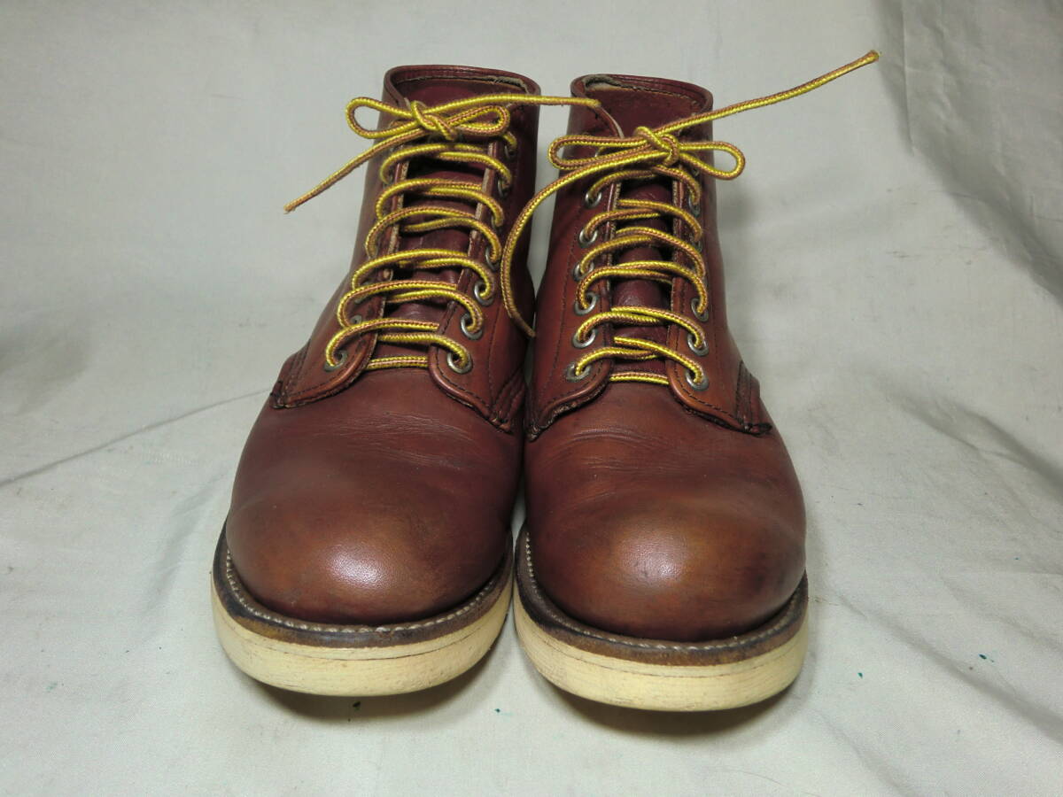 No.145 半円犬タグ　RED WING プレーントゥ　7D_画像1